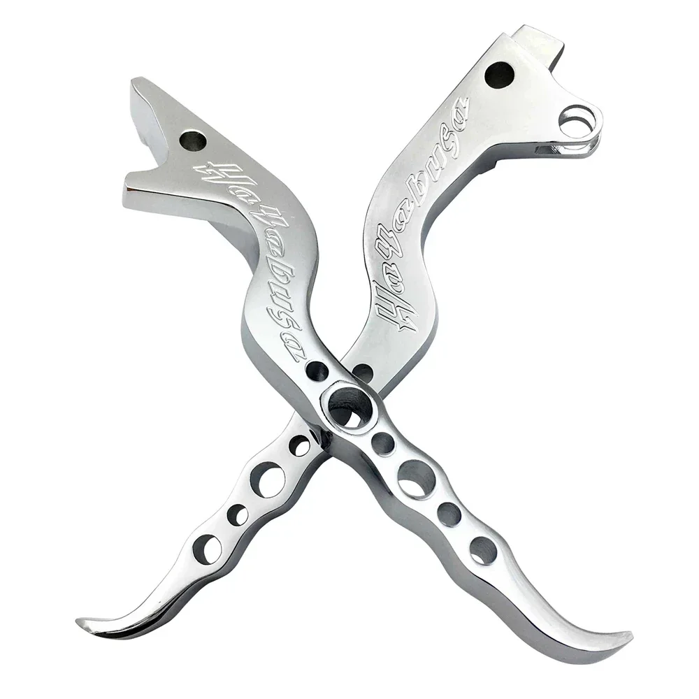 

Мотоциклетные хромированные рычаги сцепления ручного тормоза, алюминий для Suzuki Hayabusa GSXR1300 1999-2007 годов, черные