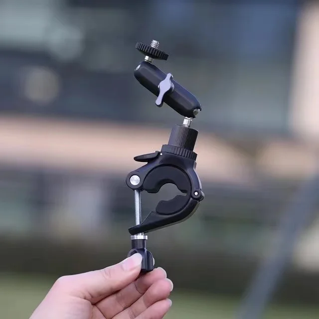 

TTL-T23A Motorcycle Bicycle Handlebar Seatpost Mount for Insta360 One X2 go pro DJI Action 2 GoPro Max Camera Accessories