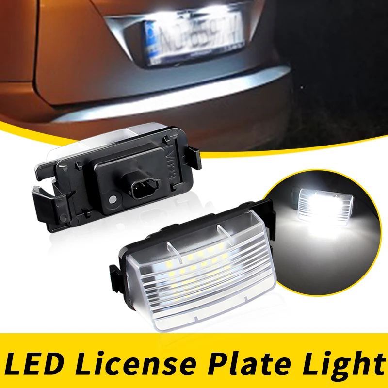 Подсветка номерного знака для Nissan Tiida Livina Versa Infiniti Skyline V36 G35 G37 350Z 1 пара