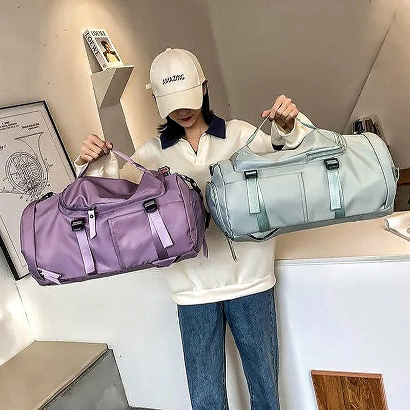 

Women's Sports Yoga Bag Backpack Men's Large Capacity Travel Shoulder Bag Handbag Leisure Luggage Bag Waterproof Storage Bag