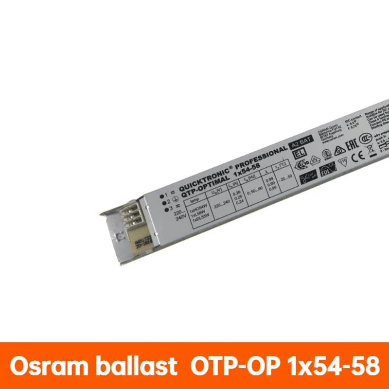 Osram fluorescent lamp ballast QTP-OP 1x18-40 professional electronic one drag