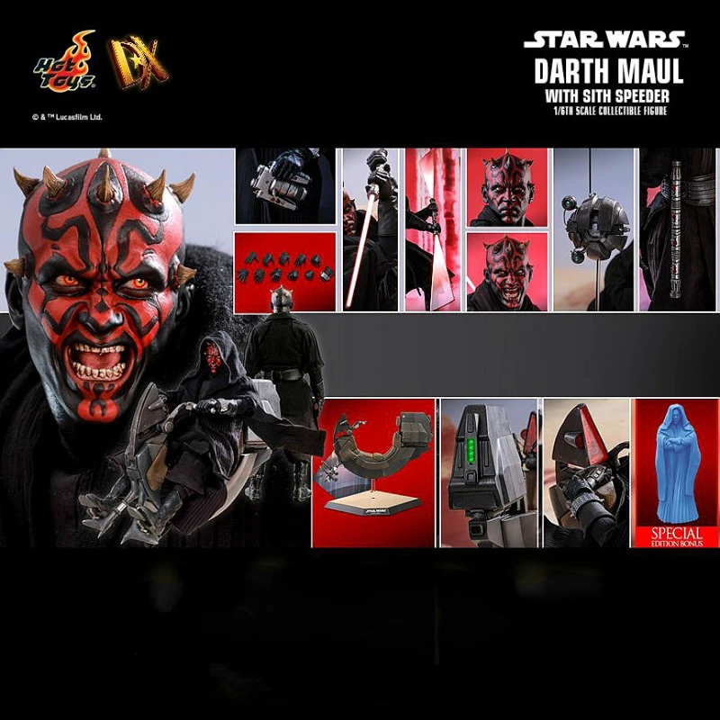 

HOTTOYS HT 1/6 Звездные войны, прекел фантомный кризис, Дарт морсет DX17, подвижная коллекция моделей для украшения