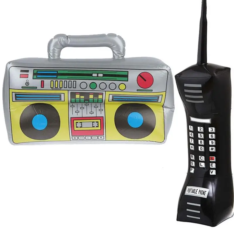 

Надувная Модель, выдувной бум-бокс/телефонная магнитола для 80s 90s