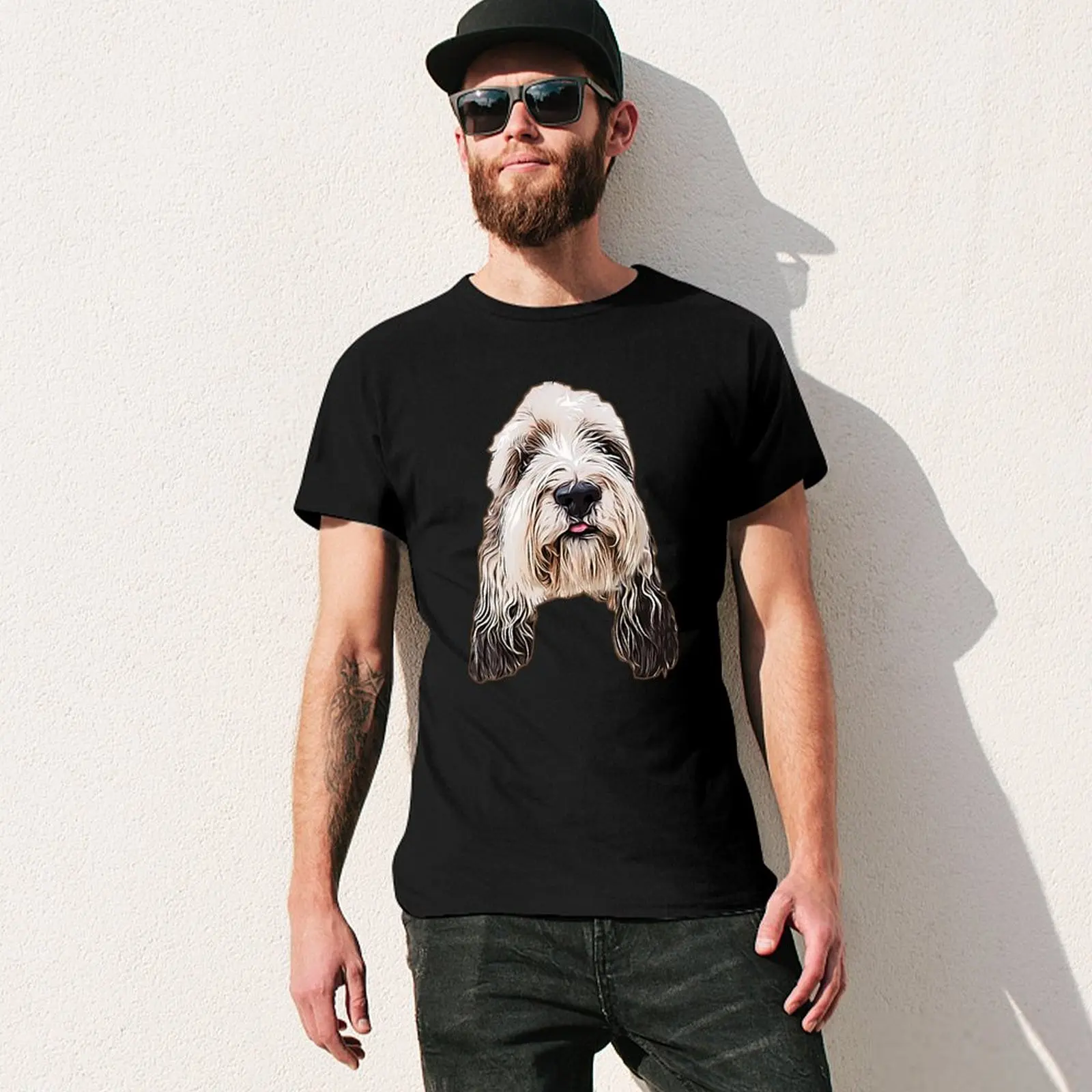 Фото Футболка Basset Griffon Vendeen Petit and Grand, устойчивая к поту, для тренировок №3