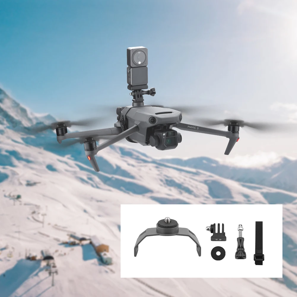 

Drone Top Bracket 1/4 adapter for DJI Mavic 3 Adapter Action Camera Drone Mounting Bracket Accessories