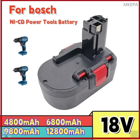 Аккумулятор KEPAH 18В 4800/6800/9800/12800 мАч для Bosch