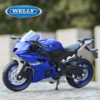 welly 118 yamaha 2020 yzf r6 die cast vehicles collectible hobbies motorcycle model toys