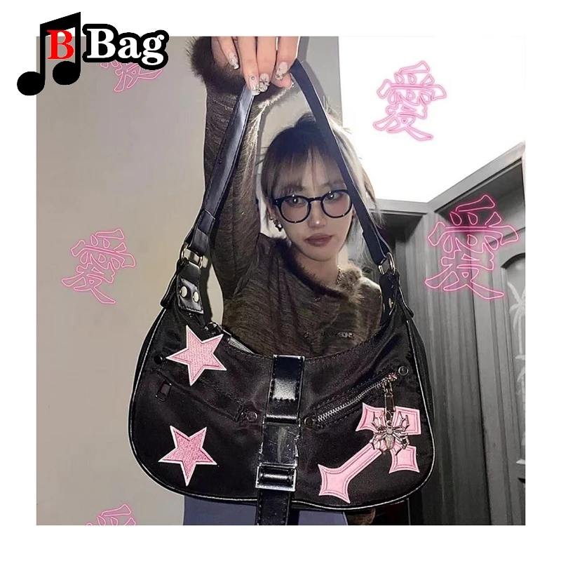 Женская сумка-тоут через плечо в готическом стиле