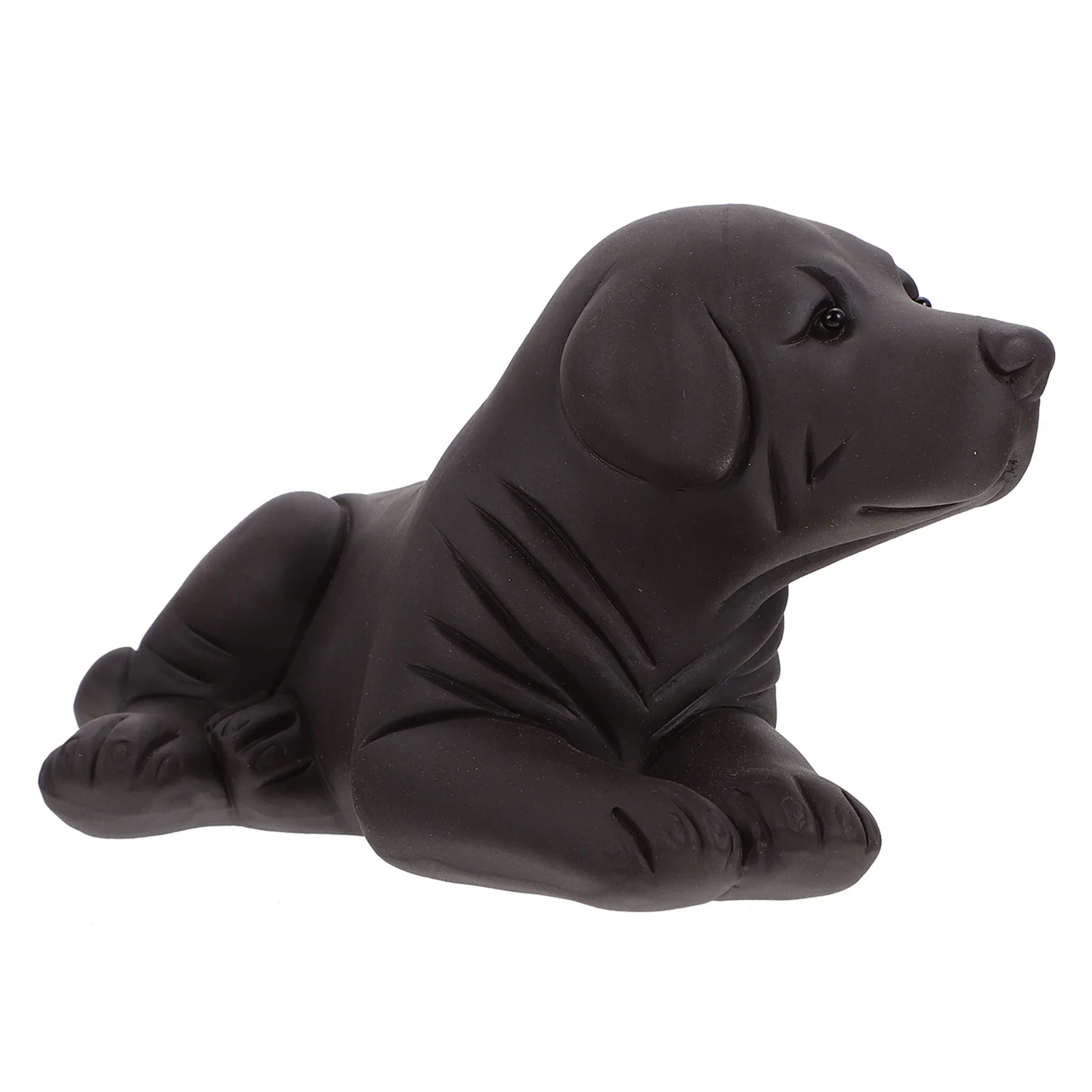 

Puppy Dog Tea Figurine Animal Ornament Labrador Statue Statues Figurines Sculpture Pets Accessories Ceremony Ceramic Sculptures