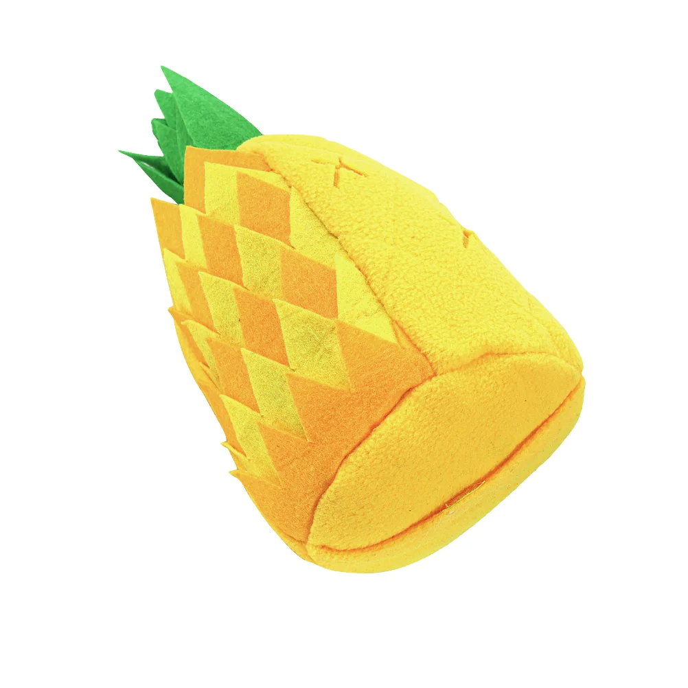 

Sniffing Puzzle Pineapple Shaped Feeding Dispenser for Puppy