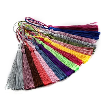 30Pcs 70mm Hanging Rope Silk Tassel Fringe For DIY Key Chain Earring Hooks Pendant Jewelry Making Finding Supplies Accessories 1