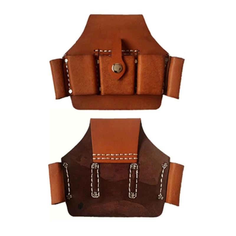 

Pure Leather Garden Pruning Scissors Leather Case Fruit Floral Tools Gifts