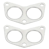 nbjkato brand new genuine front exhaust pipe manifold gasket 2pcs set 44022aa020 for subaru forester legacy xv outback