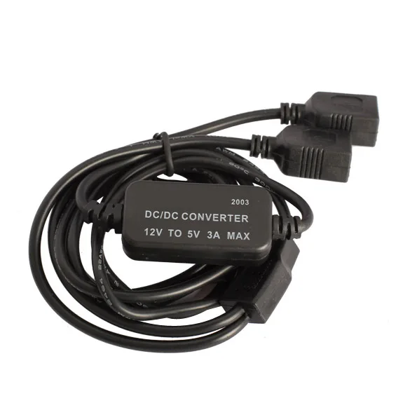 

Понижающий преобразователь с двумя USB-портами, 3 А, 12 В-5 В