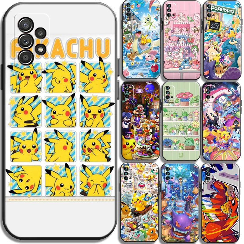 

Pokemon Pikachu Phone Cases For Xiaomi Redmi Redmi 7 7A Note 8 Pro 8T 8 2021 8 7 7 Pro 8 8A 8 Pro Back Cover Coque Soft TPU