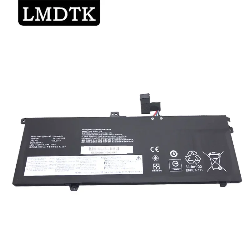 LMDTK Новый аккумулятор для ноутбука L18M6PD1 Lenovo ThinkPad X390 X395 X13 серии 1-го поколения L18C6PD1