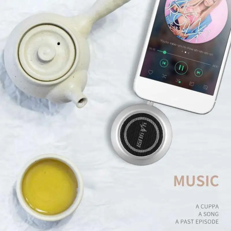 

Portable High-quality In-line Wired Speakers Can Be Used For Mobile Phones, Computers, Cars, Etc.