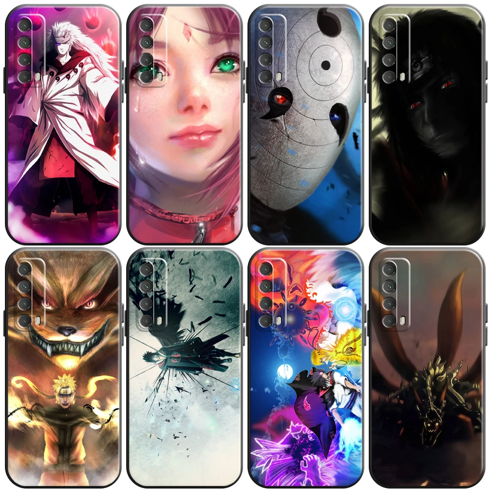 

Japan NARUTO Anime Phone Case For Huawei P Smart Z 2019 2021 P20 P20 P30 Lite Pro P40 Lite 5G Silicone Cover Soft Back