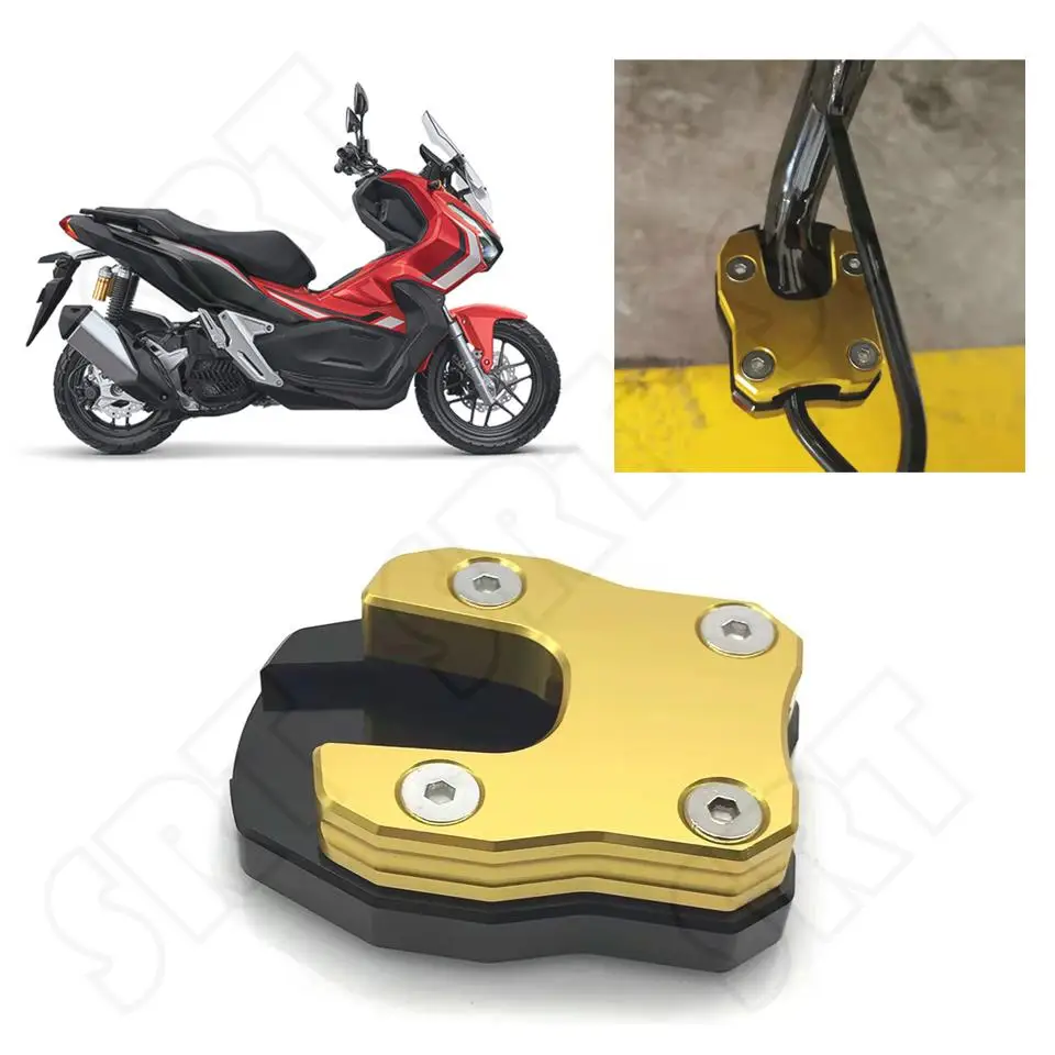 

For Honda PCX150 ADV150 ADV 150 PCX PCX125 2018-2021 Motorcycle Accessories Side Parking Kickstand Support Plate Extension Pad