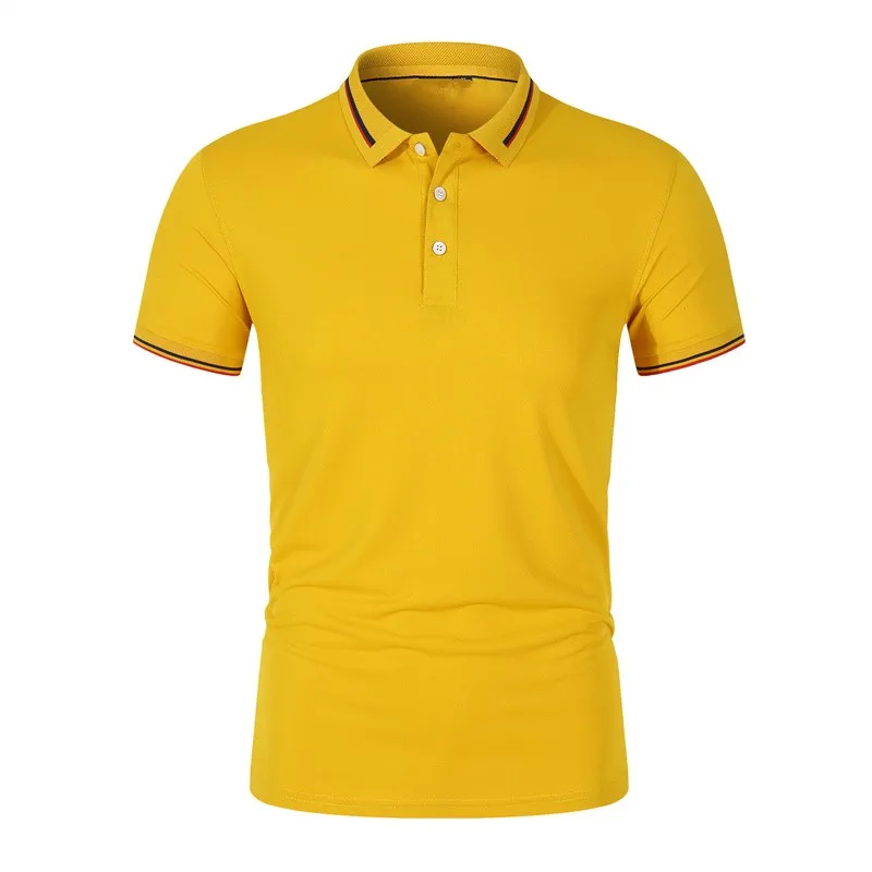 

2023 Fashion Summer Golf Sports New Men's Quick-Drying Polo Shirt BusinessCasual Short-Sleeved Polo Comfortable Breathable Shirt