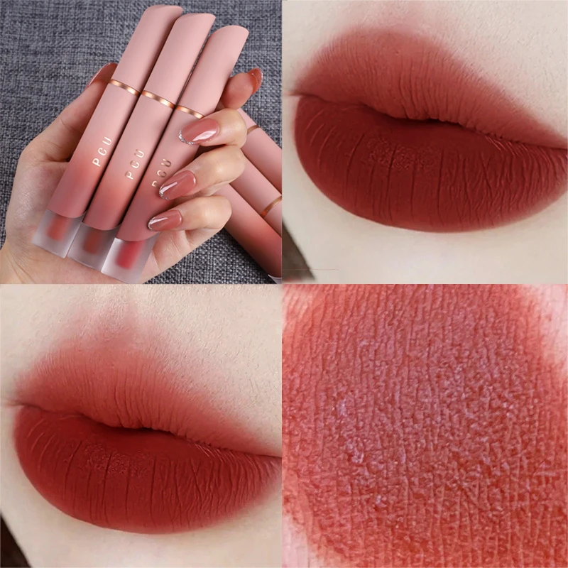 

6 видов цветов Увлажняющий блеск для губ, водостойкая стойкая матовая бархатная помада, Сексуальная Красная персиковая губная помада, Косме...