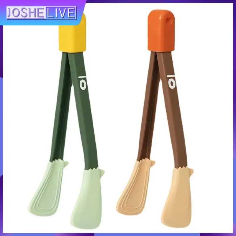 

Multifunctional Anti-scalding Food Clip Steak Clip Silicone Barbecue High Temperature Resistant Kitchen Bakery Food Long Tongs