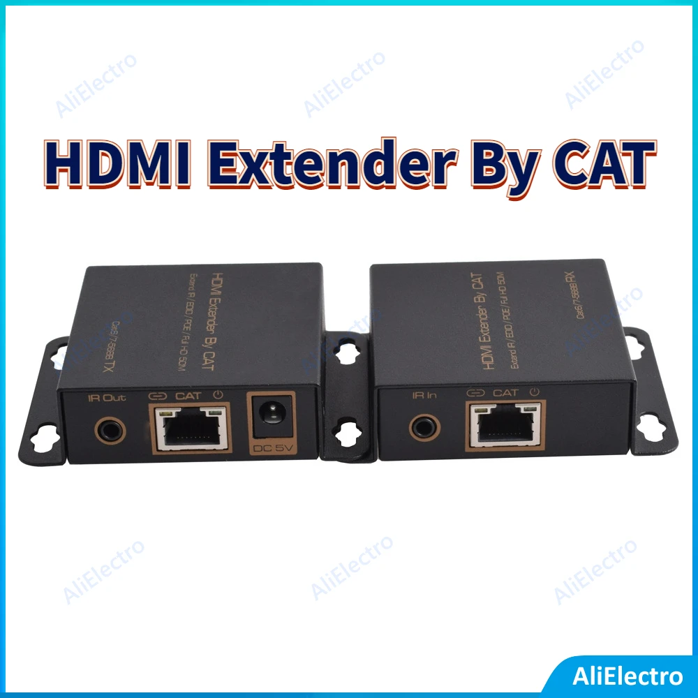 NEW Extender By CAT HDMI-CAT-HDMI 07M1 Extender Single-ended power supply HDMI 50m free shipping