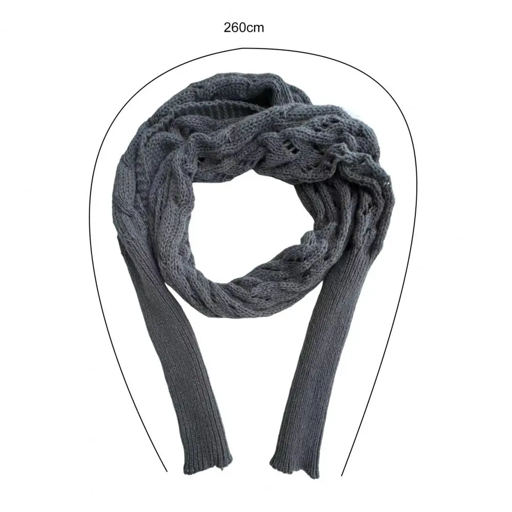 Шаль-шарф с рукавами вязаный шарф в богемном стиле многофункциональный крючком