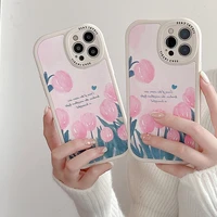 luxury painted leather phone case for iphone 13 12 11 pro xs max xr x 8 7 plus ultra thin silicone lens protection cover coque