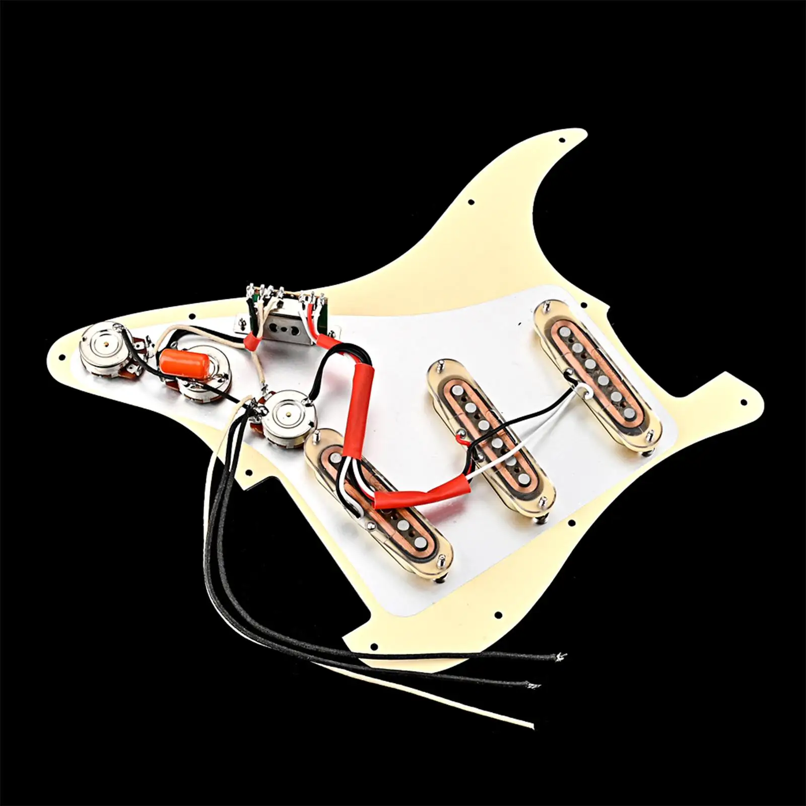 

Classic Guitar Pickguard Simple to Use Pickup Bridge Set Alnico Pickups Fully