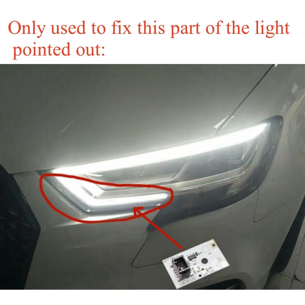 Новая фонарь для дневных ходовых огней внутренняя модель B011783A B011782A Audi A3 S3 2017 2018