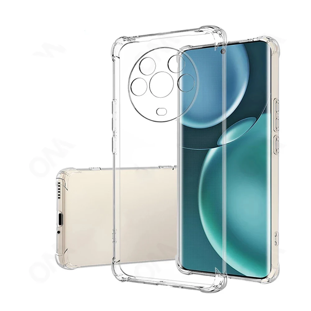 

For Huawei Honor Magic 4 Pro Transparent Rimless Case Anti-Scratch Clear Hard PC Protective Cover Shell For Honor Magic 4