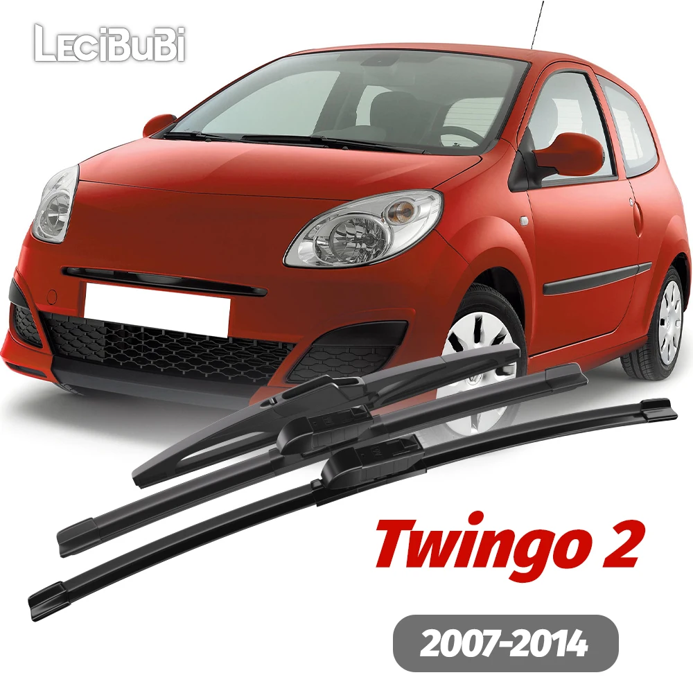 

Комплект Из 2 Дворников (передний И Задний) Для Renault Twingo 2 2007-2014, Резиновые, Черные, Термостойкие До -40°C ℃ До +...