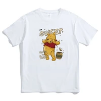 winnie the pooh couple short sleeved disney new summer loose mens and womens plus size t shirt