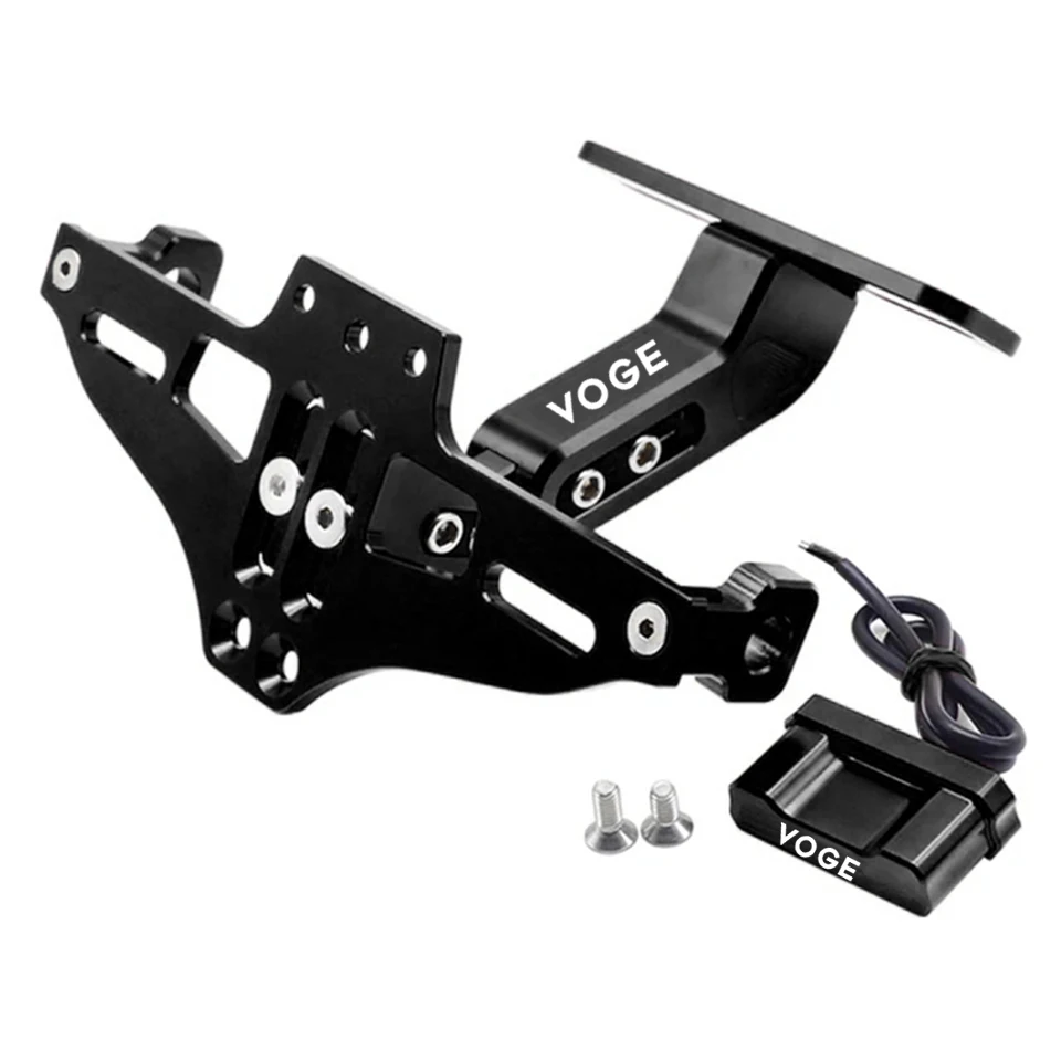 

Держатель номерного знака мотоцикла, светодиодные указатели поворота, аксессуары для Loncin Voge 200AC 300AC 300R 500DS 500R 650DS ER10