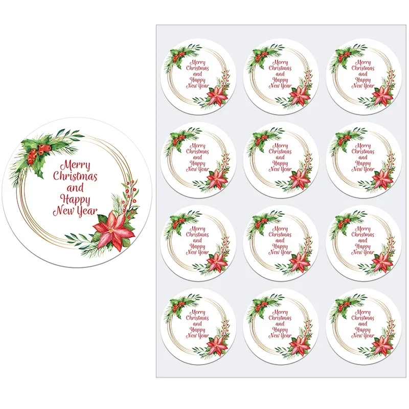 

Рождественские наклейки WDINPATY