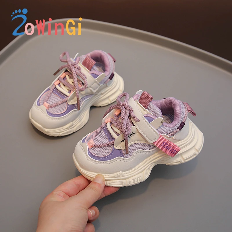 

Size 21-30 Dad Sneakers Vintage Girls Casual Shoes Hoop & Loop Children's Shoe for Girl Comfortable Boy Shoes zapatos informales