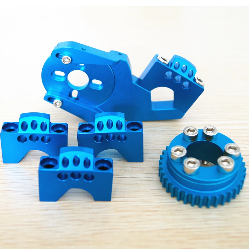 Пользовательская обработка с ЧПУ стандартная красная анодированная