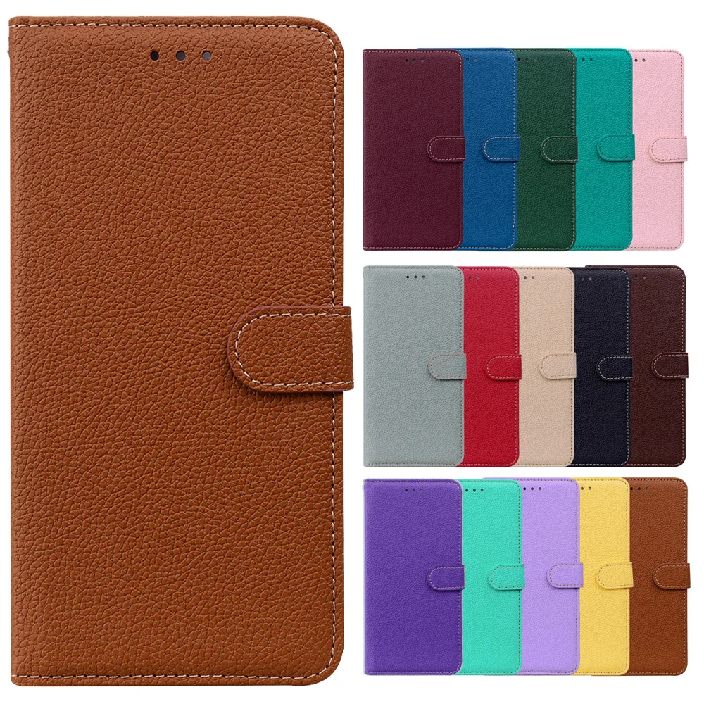 

Phone Book Case for Funda Samsung Galaxy S22 Ultra S21 FE S20 Plus 5G Cases Wallet Luxury Litchi Flip Back Cover Card Holder Bag