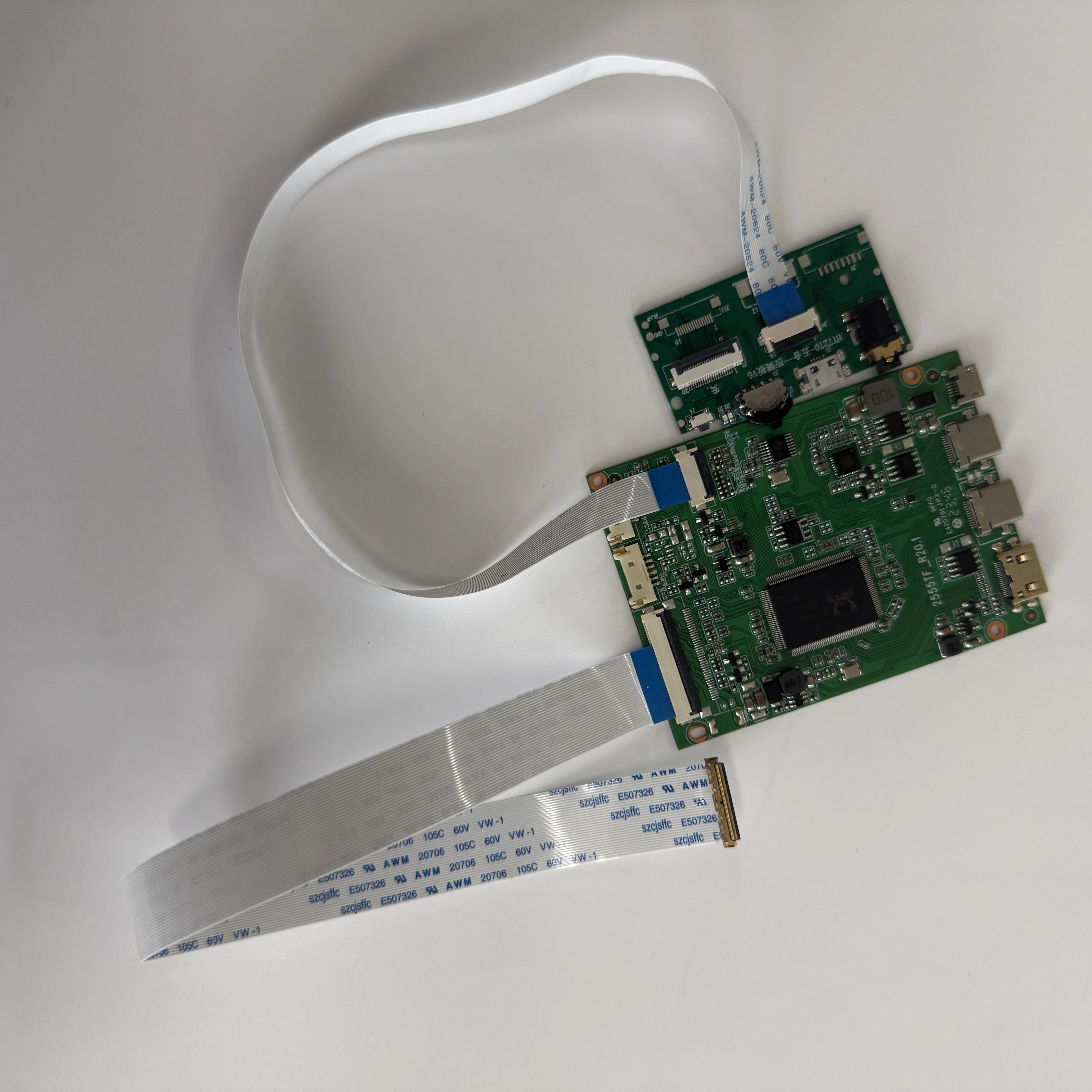 Фото Плата контроллера 2 USB-C EDP для N173HCE-E31 N173HCE-G33 N173HCE-G32 N173HCE N173HME Mini HDMI-совместимый светодиод 17,3 дюйма 1920x1080 №1