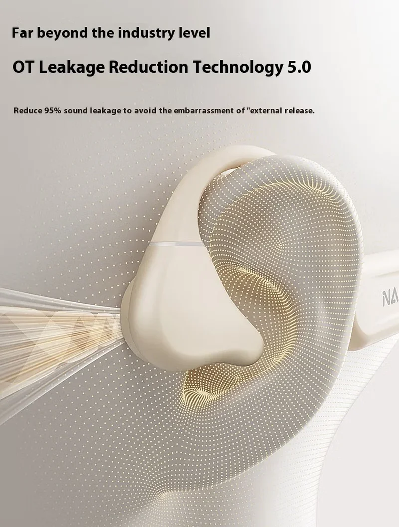 Bluetooth-наушники Nank Runner Pro5 с костной проводимостью профессиональные