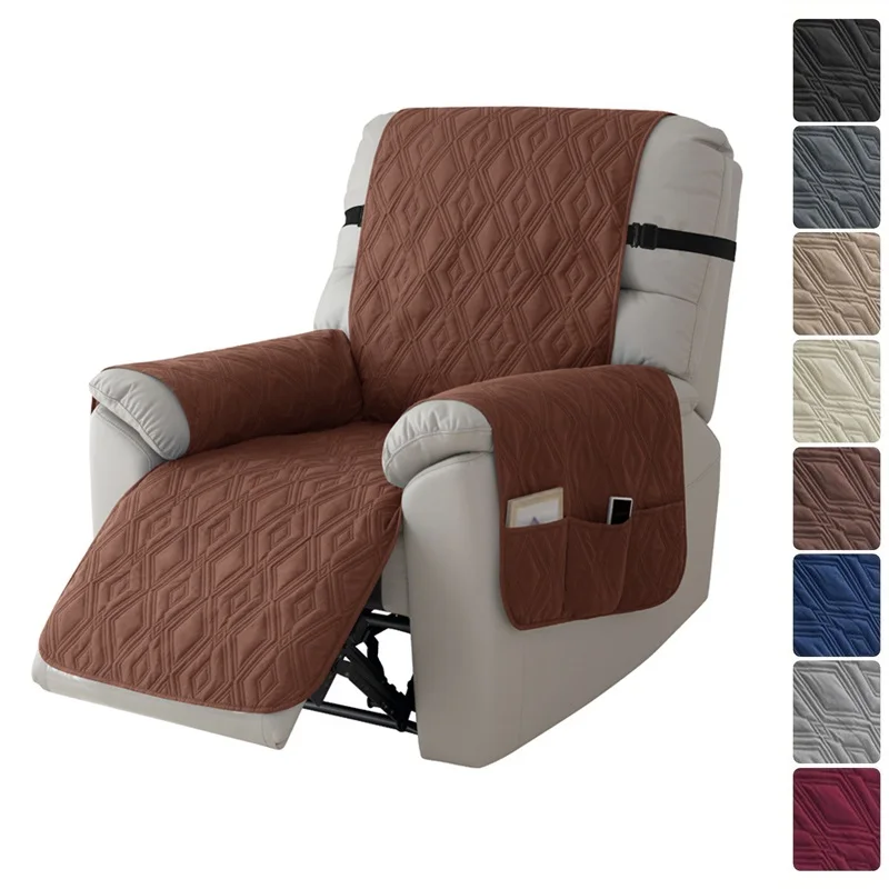 1-местный чехол для кресла с откидной спинкой водоотталкивающий регулируемым