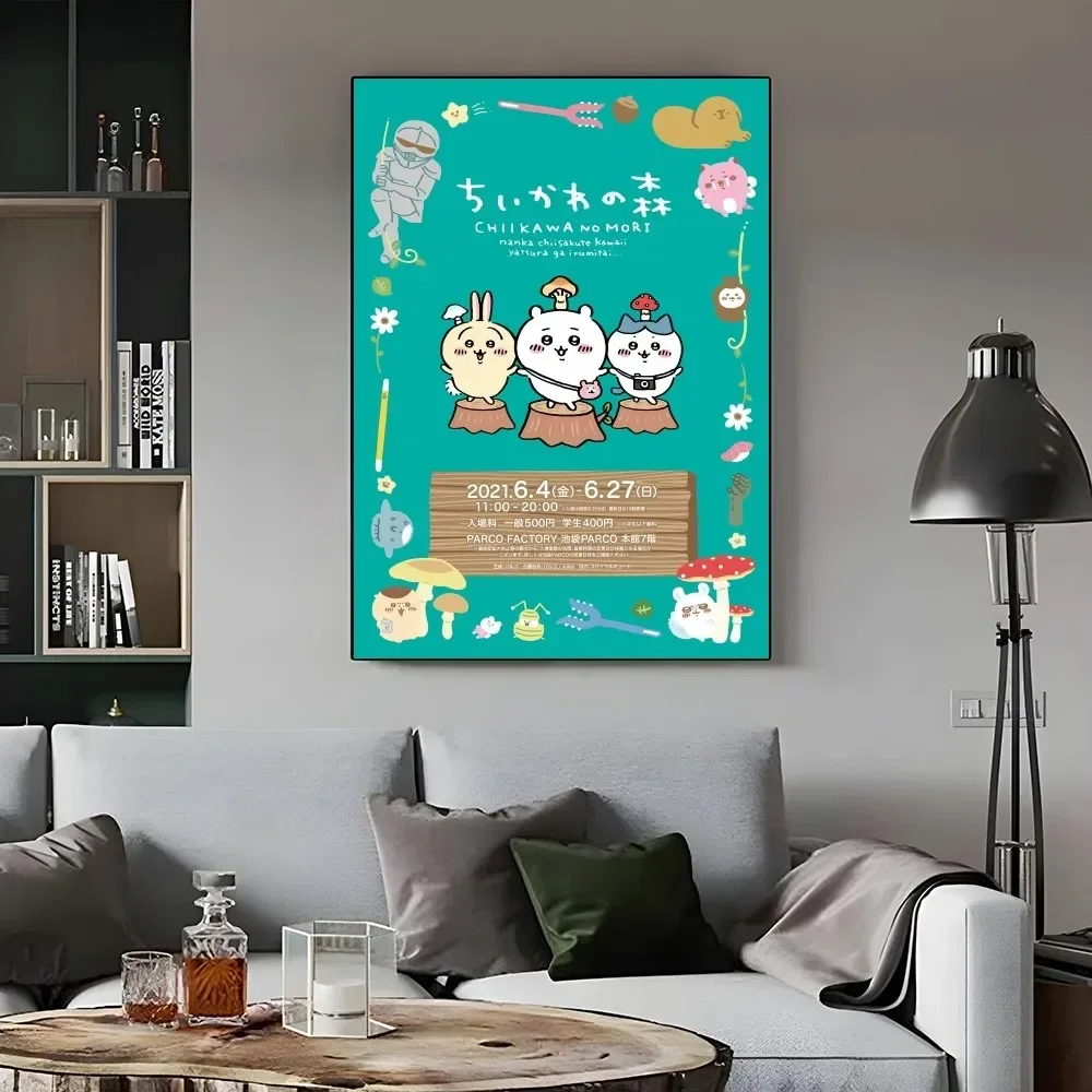 1 Шт. Популярный Милый Постер A-chiikawa С Японским Персонажем Современный Стиль