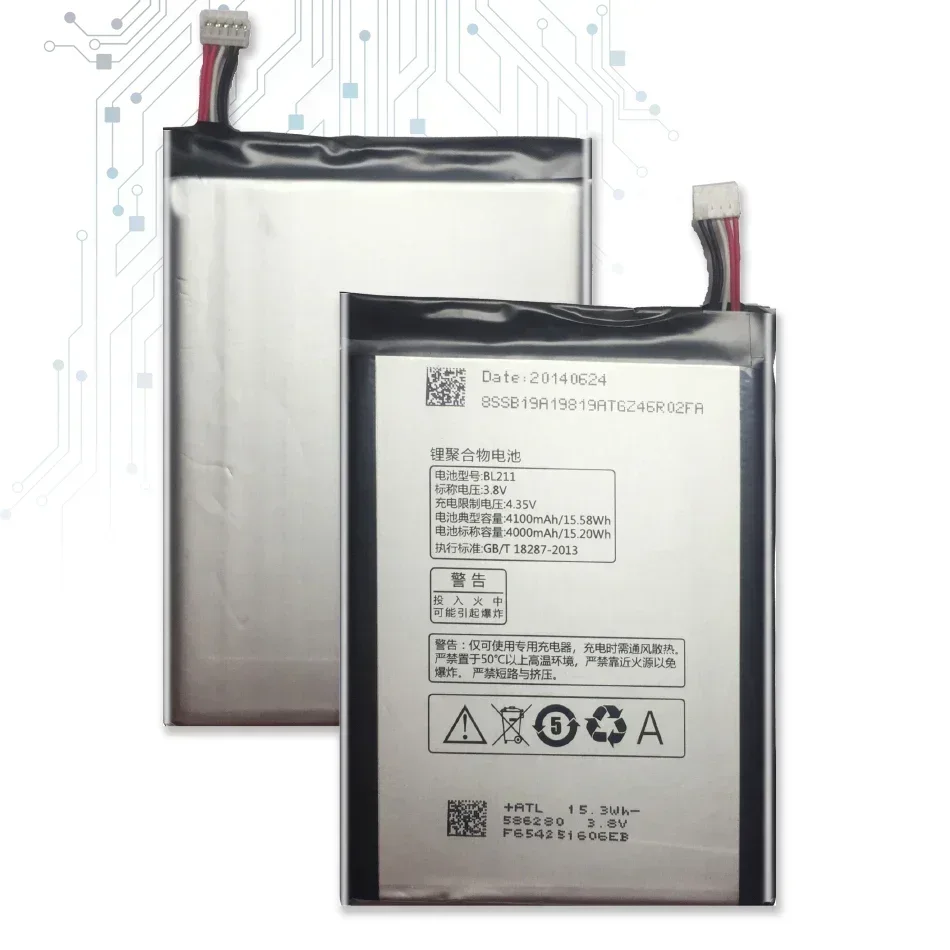 Мобильный телефон BL211 4100MAh для Lenovo P780 BL-211 аккумулятор смартфона