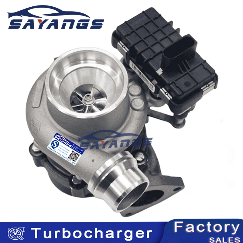Фото Турбокомпрессор TF035HL для Jaguar XE XF Range Rover Evoque Discovery 49335-01930 G4D36K682AE G4D36K682AH 49335-01950 №1