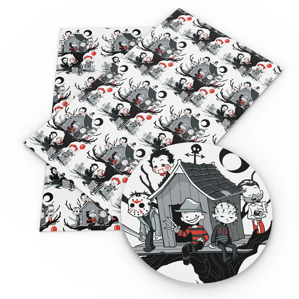 Ткань для Хэллоуина темы ужасов ткань шитья искусственный материал рукоделия