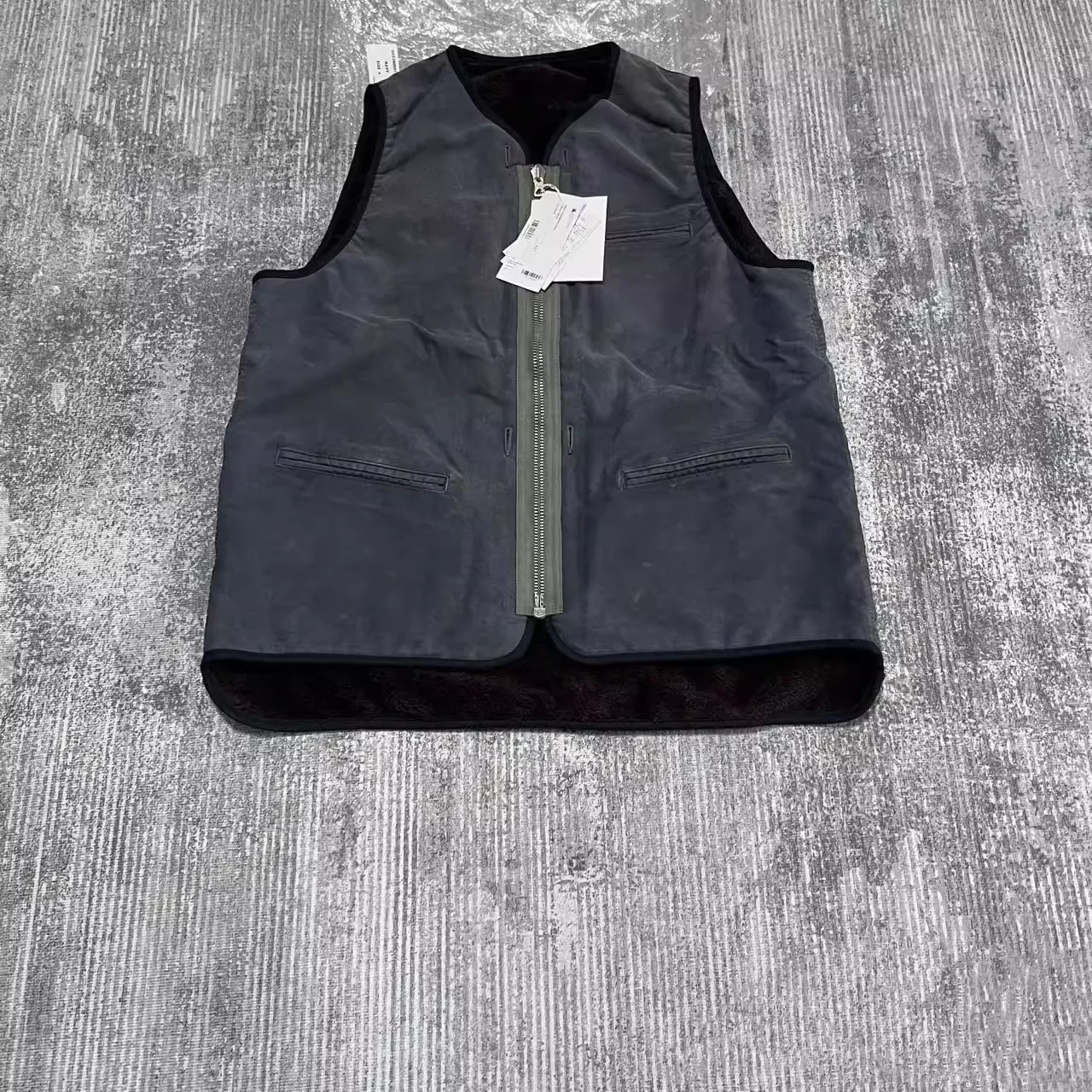 Мужской двусторонний жилет с подкладкой VISVIM 23SS военный японский тренд