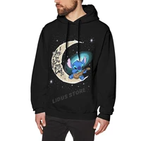 stitch i love you to the moon and back hoodie sweatshirts harajuku creativity 100 cotton streetwear hoodies