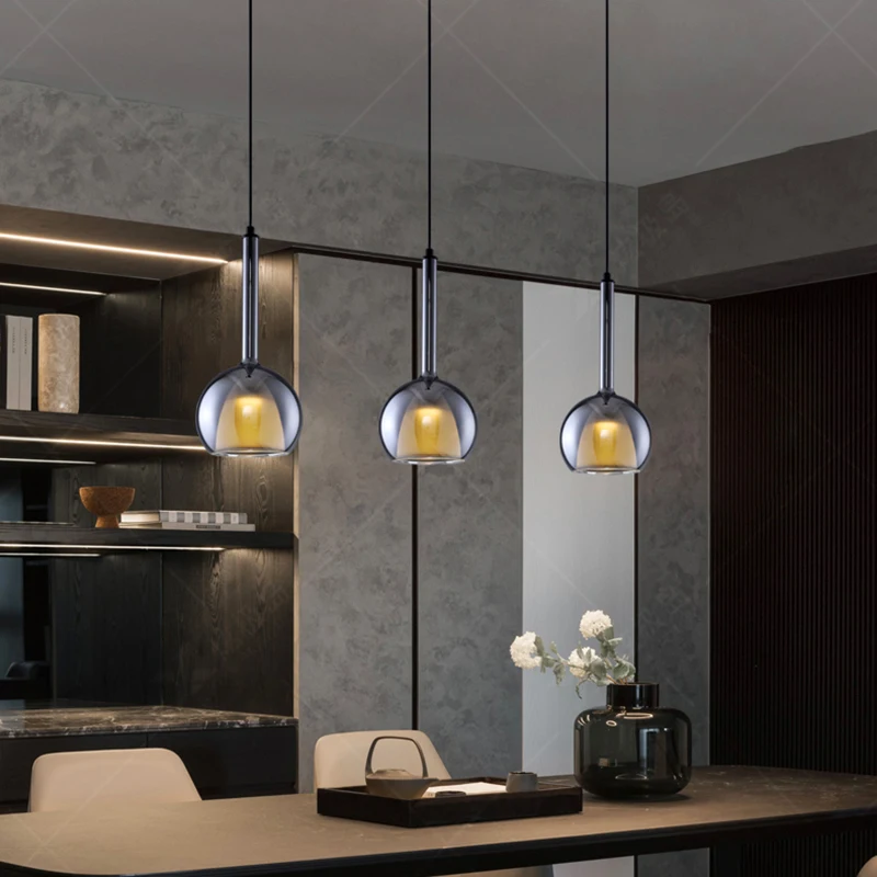 

Современное украшение для дома и гостиной, винтажные подвесные потолочные светильники, обеденная комната, комнатное освещение, подвессветильник льник, светодиодное освещение