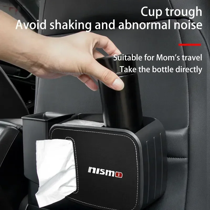 Многофункциональный мусорный бак для салона автомобиля ящик хранения с